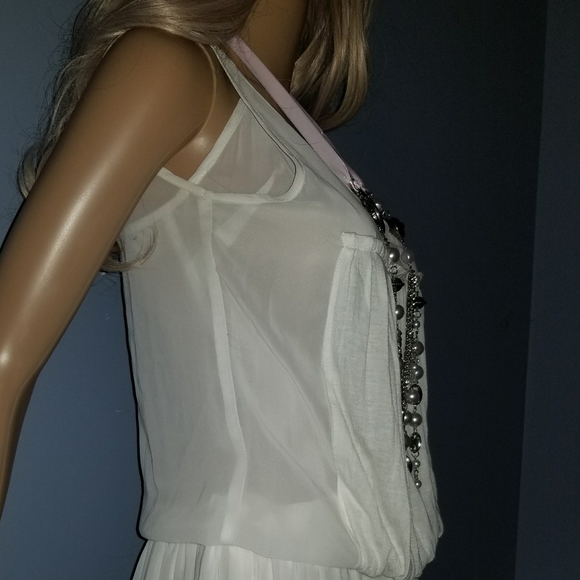 Costa Blanca White Mini Dress, Very Beautiful 😍 - Picture 4 of 10